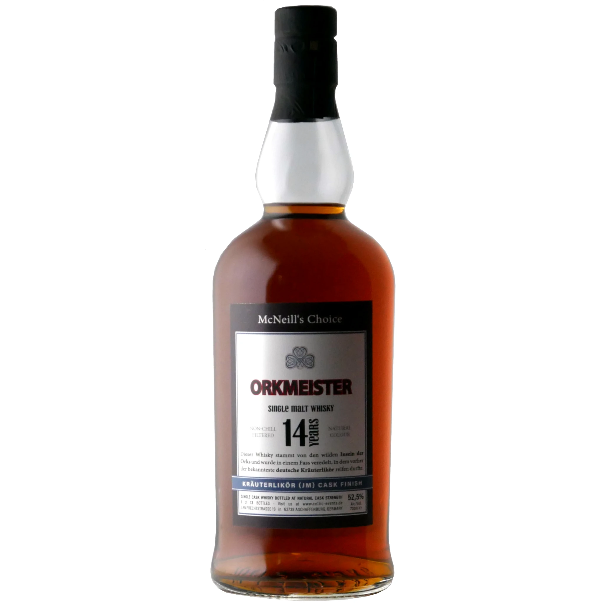 Orkmeister 14 Jahre 52,5% Jägermeister Cask Finish 2025 McNeills Choice